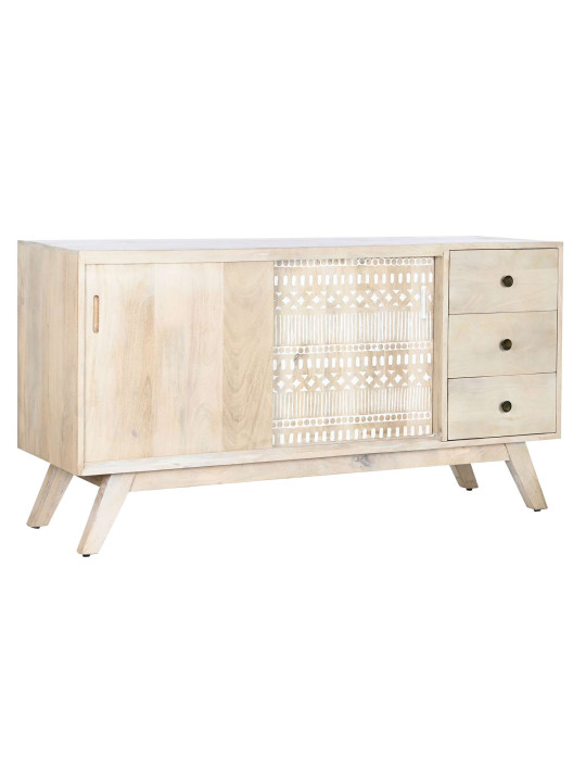 Buffet Frise Blanche en bois de manguier