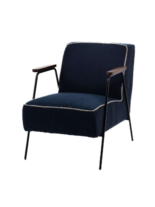 Fauteuil Huggy bleu