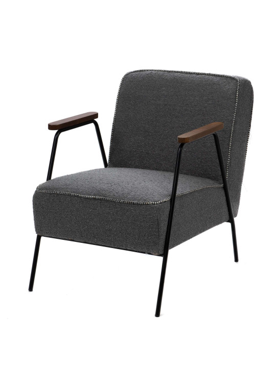 Fauteuil Huggy Gris