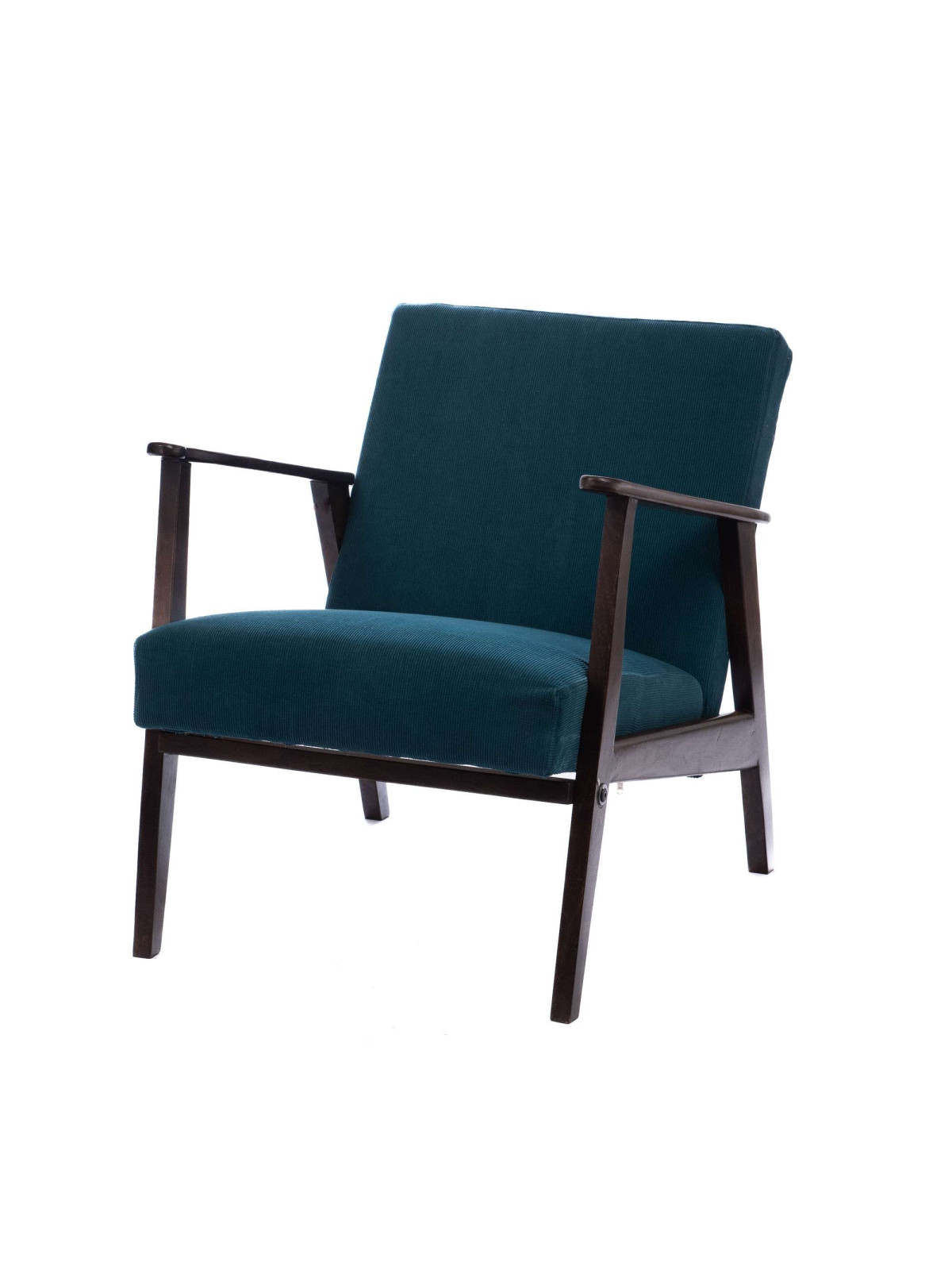 Fauteuil William tissu bleu