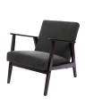 Fauteuil William tissu olive