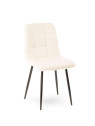 Lot de 2 chaises Manta Bouclette Blanche