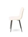 Lot de 2 chaises Manta Bouclette Blanche