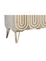 Buffet sculpté en bois blanc Buffet sculpté en bois blanc