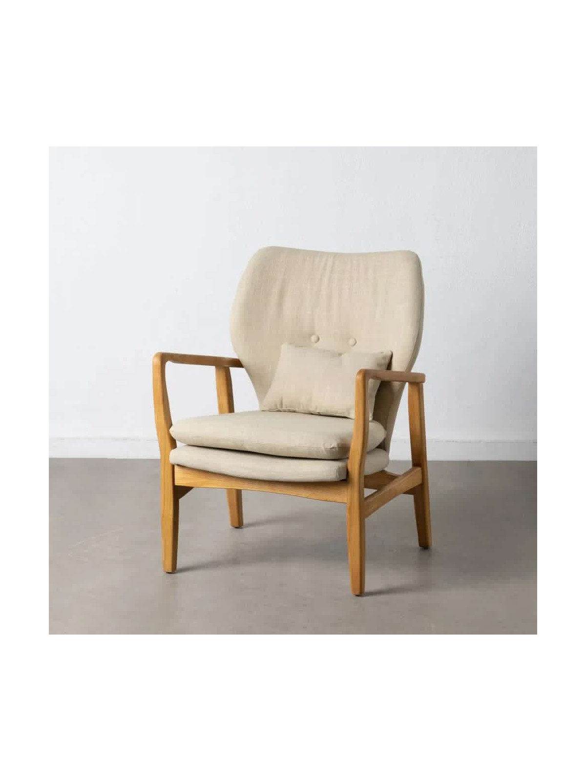 Fauteuil Elfos Beige