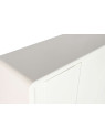 Enfilade blanche demi cylindre