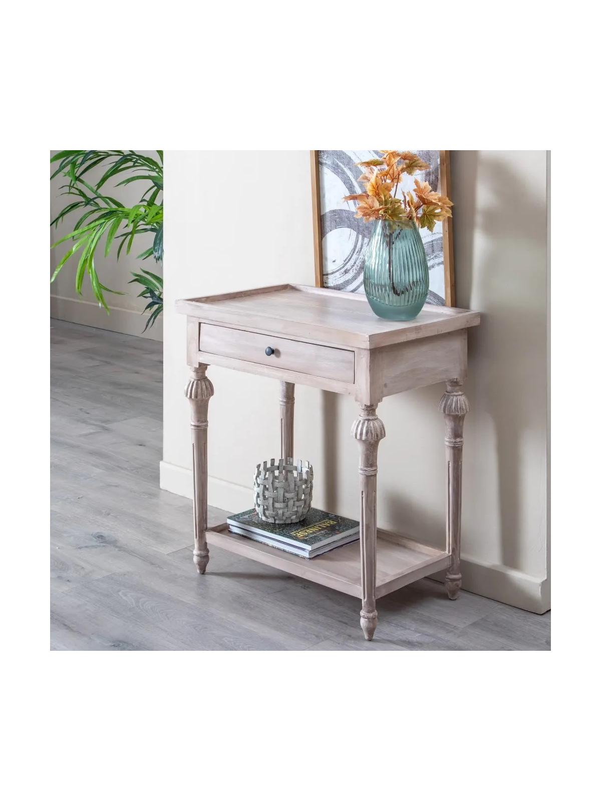 Table d'appoint en bois, reversible - J'Ose Faire