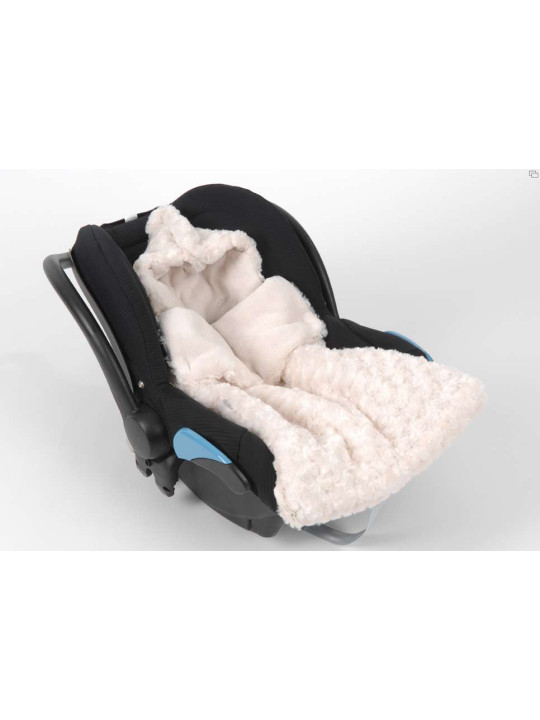 Nid d'ange doudou pour enfant couleur crème