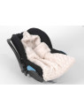 Nid d'ange doudou pour enfant couleur crème