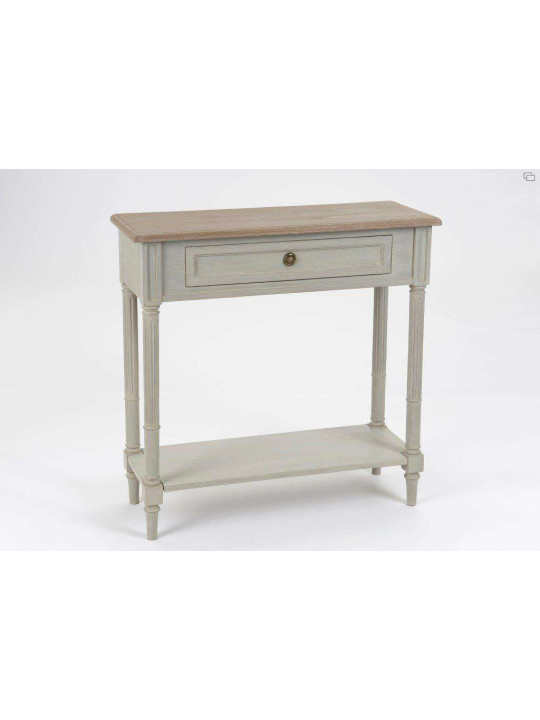 Console en bois lin et chêne