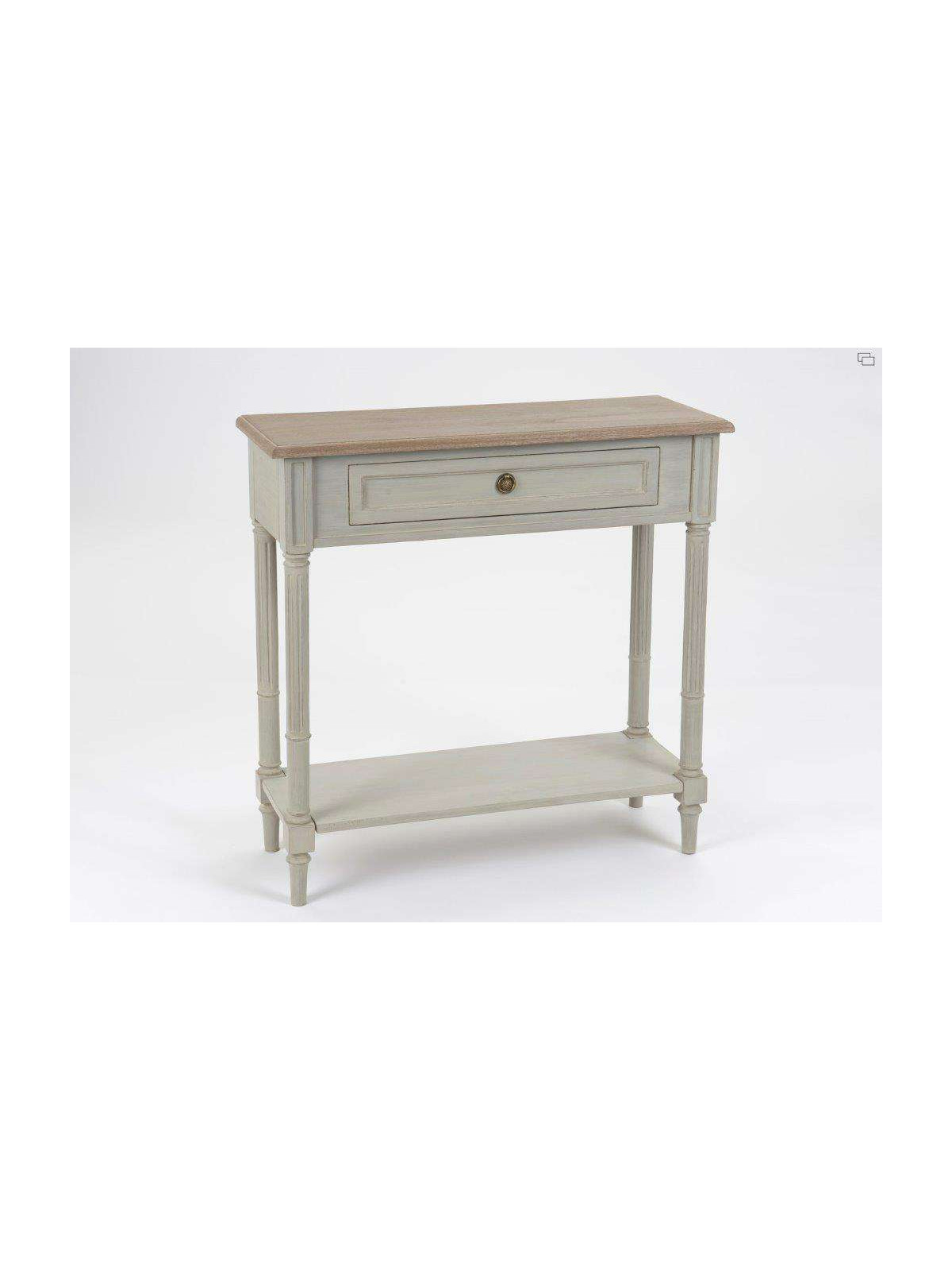 Console en bois lin et chêne