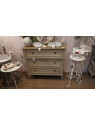 Commode cérusée lin Edouard