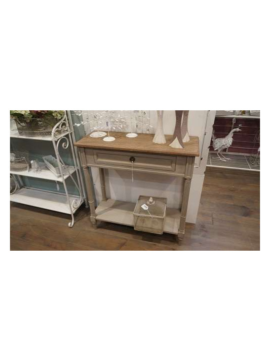 Console en bois lin et chêne