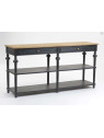 Meuble drapier noir Amadeus