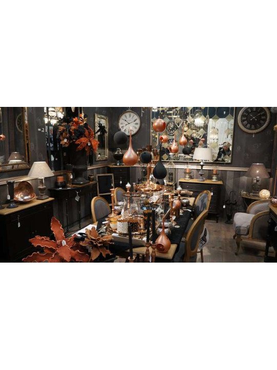 Meuble drapier noir Amadeus