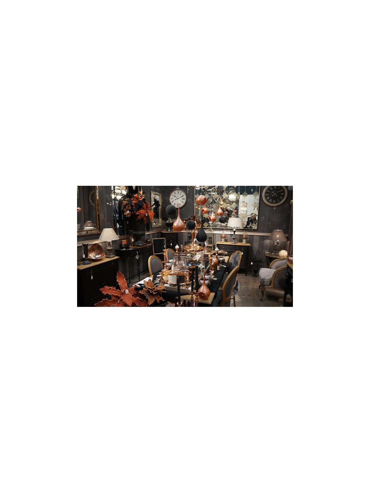 Meuble drapier noir Amadeus
