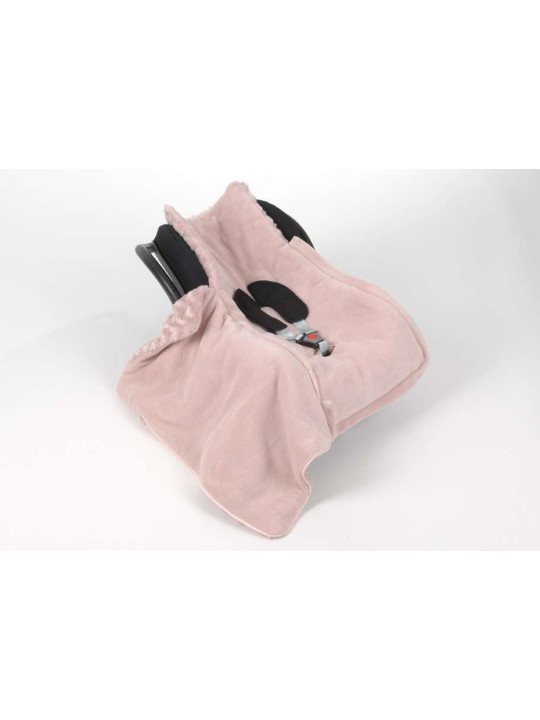 Nid d'ange doudou pour enfant rose 