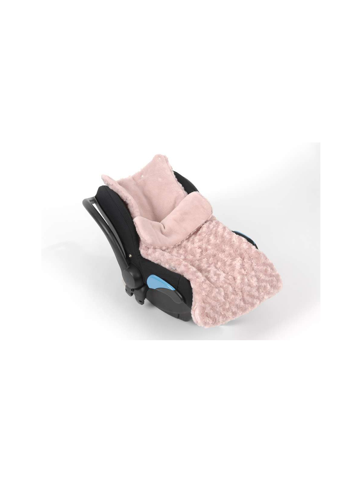 Nid d'ange doudou pour enfant rose 
