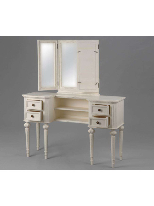 Coiffeuse bois blanc ou Bureau féminin