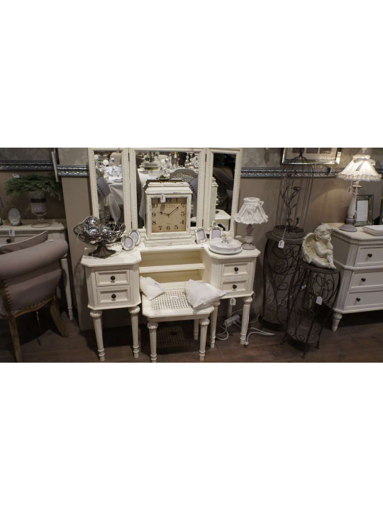 Coiffeuse bois blanc ou Bureau féminin