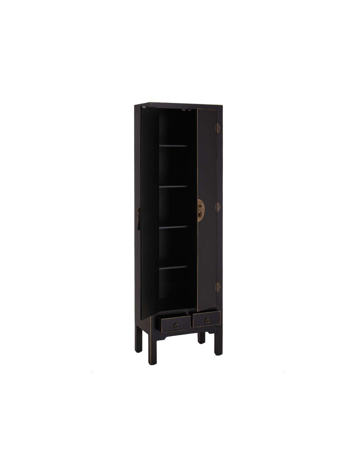 Armoire noire 2 portes Chine