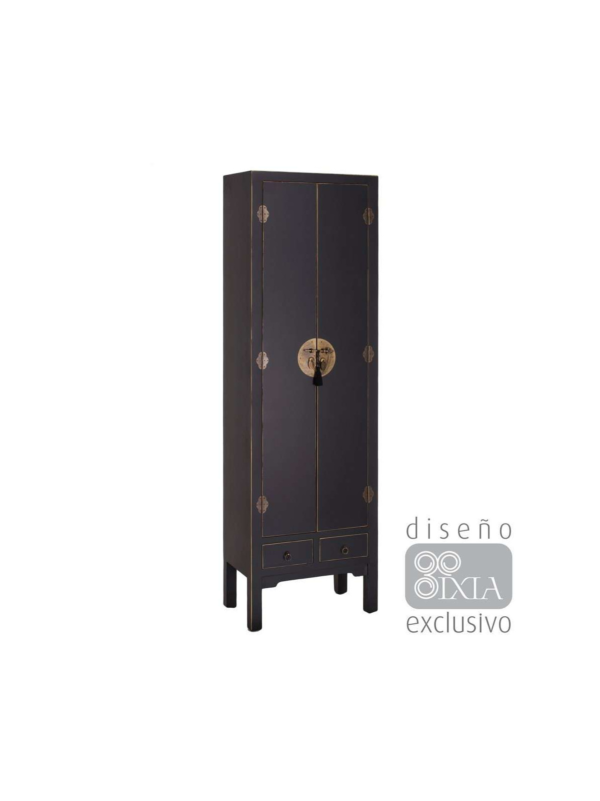 Armoire noire 2 portes Chine