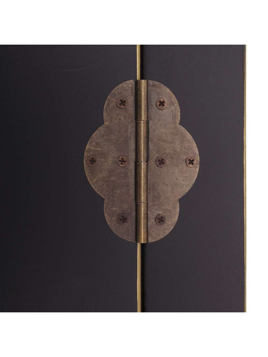 Armoire noire 4 portes Chine