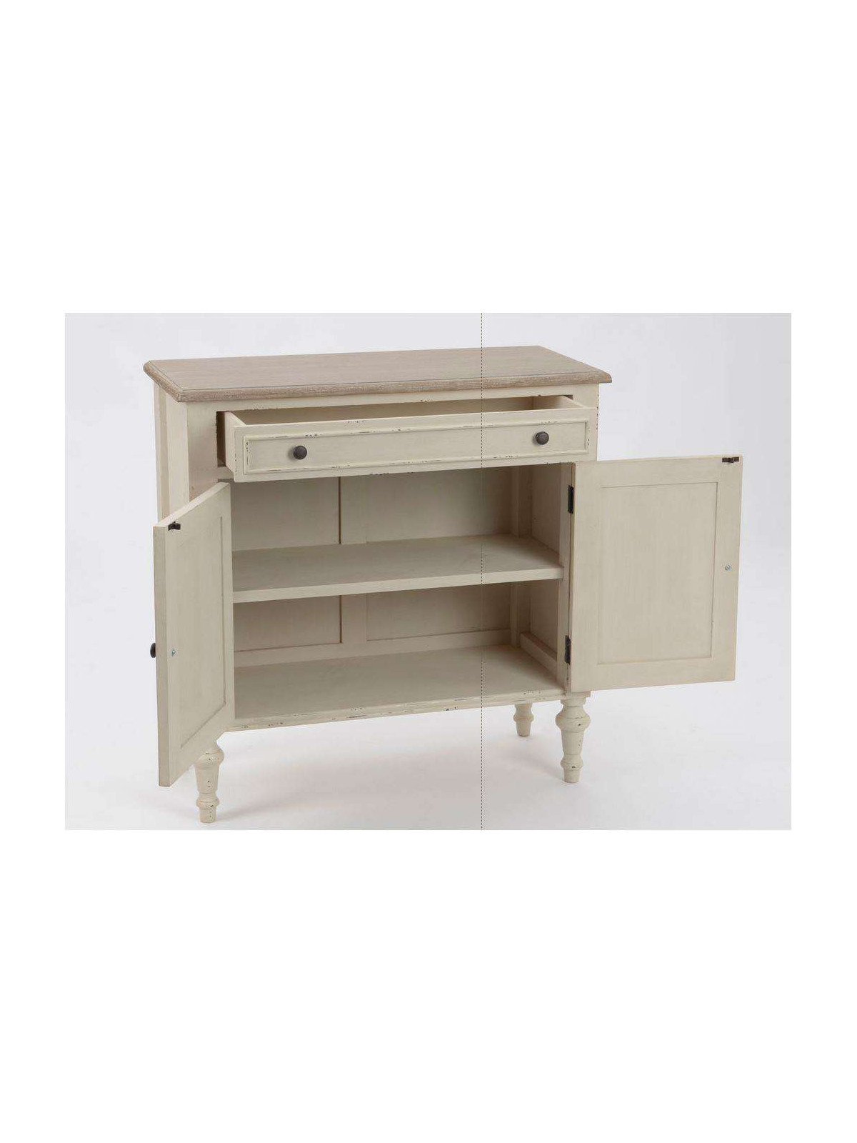 Buffet bois patine vieillie Legende