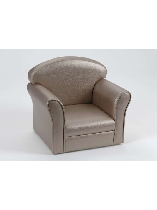Fauteuil club pour enfant bronze de la marque Amadeus